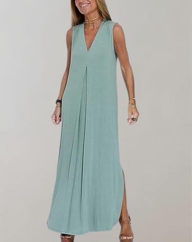 Christina | V-Neck Maxi Dress for Summer Elegance 3