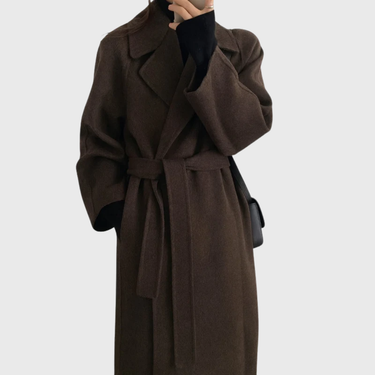 Claire™ | Timeless Belted Overcoat 0