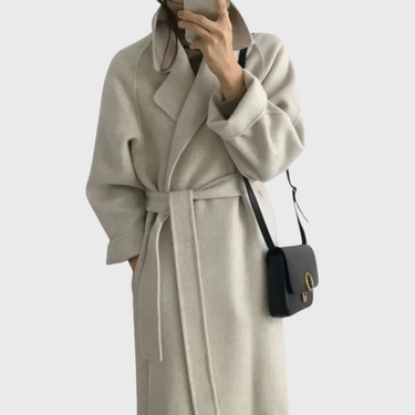 Claire™ | Timeless Belted Overcoat 2