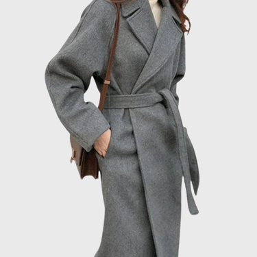 Claire™ | Timeless Belted Overcoat 5