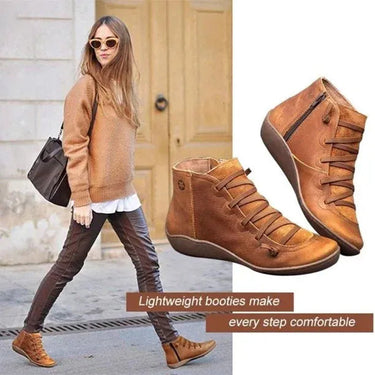 Clara™ | The perfect leather boots to keep you warm all winter long 1