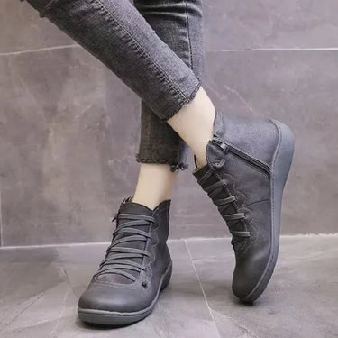 Clara™ | The perfect leather boots to keep you warm all winter long 4