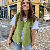 Claudia | Casual fleece vest for women 0