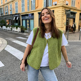 Claudia | Casual fleece vest for women 2