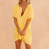 CoastalBreeze | Lightweight Midi Dress as a Beach and Swimwear Cover-Up 3