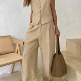 Cotton Linen Two-Piece Set 4