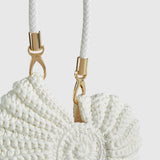 Crocheted Conch-Shaped Handbag 3