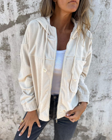 Cynthia™ | Hooded Zip Jacket 0