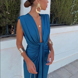 Darcy | Elegant Pleated Maxi Dress 3