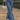 Dark Blue 90s Loose Baggy Boyfriend Jeans with Low Waist 0