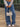 Dark Blue 90s Loose Baggy Boyfriend Jeans with Low Waist 3