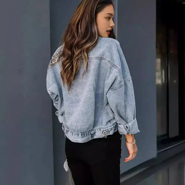 Denim Jacket with Statement Panel Design 3