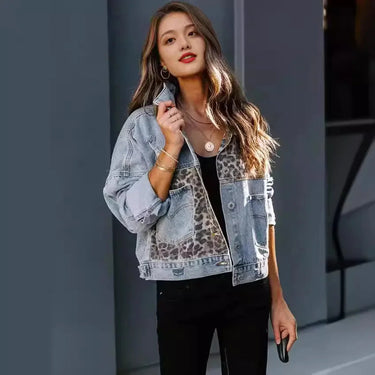 Denim Jacket with Statement Panel Design 4