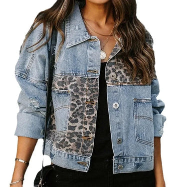 Denim Jacket with Statement Panel Design 5
