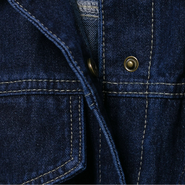 Denim Utility Jacket with Tie Belt 5