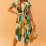 ELLA | Everyday V-Neck Midi Dress 0