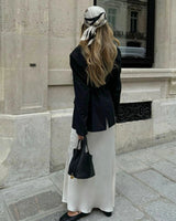Elaris | Luxe Taupe Leather Bucket Bag – Timeless & Elegant 7