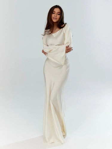 Elegant Wedding Guest Long Sleeve Maxi Dress Zoe Sydney Elegant Wedding Guest Long Sleeve Maxi Dress Zoe Sydney