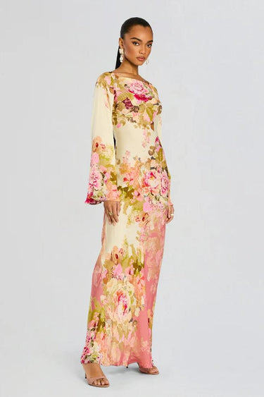 Elegant Maxi Dress for Women - Vibrant Summer Wedding Guest Dress in Lightweight 100% Viscose 2