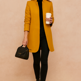 Eliza Women's Coat – Minimalist Straight Cut for Versatile Everyday Style 5