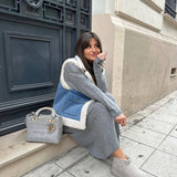 Hadley | Women’s Denim & Shearling Jacket | Sleeveless Vintage Charm 4