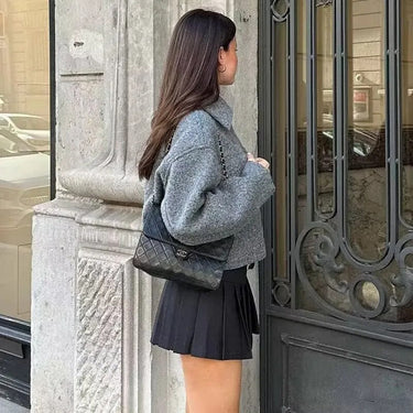 Jill | Women’s Boucle Jacket | Cropped & Timeless Elegance 3