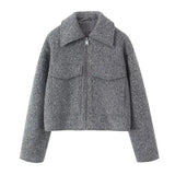 Jill | Women’s Boucle Jacket | Cropped & Timeless Elegance 6