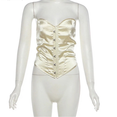 FAGADOER Winter New Fashion Two Piece Outfits Woman Sleeveless Backless Single-breasted Crop Top + Fur Shorts Female Streetwear 3