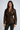 Faux Leather Wrap Jacket