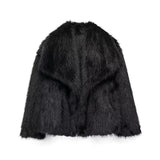 Faux Fur Jacket Women, Fluffy Outerwear for Stylish Comfort - Elegant Cozy Coat for All Occasions 10