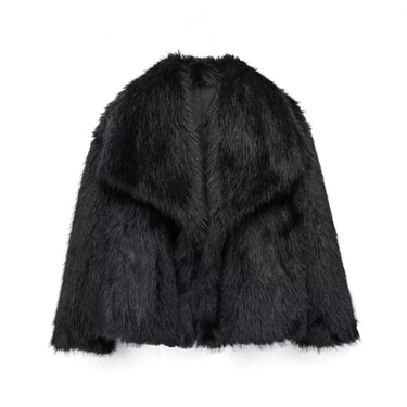 Faux Fur Jacket Women, Fluffy Outerwear for Stylish Comfort - Elegant Cozy Coat for All Occasions 10