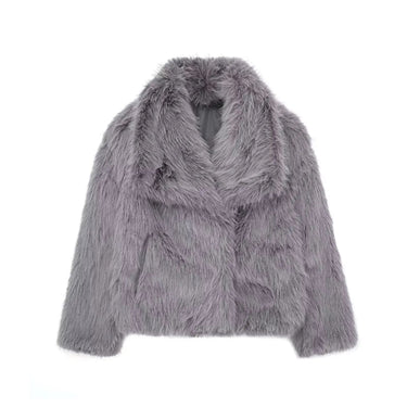 Faux Fur Jacket Women, Fluffy Outerwear for Stylish Comfort - Elegant Cozy Coat for All Occasions 9