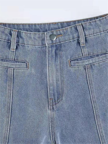Flare Jeans with Back Star Patch 6