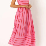 Floral Maxi Dress for Women – Romantic Sleeveless Long Dress with Flattering Fit for Garden Parties and Outdoor Events 1