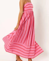Floral Maxi Dress for Women – Romantic Sleeveless Long Dress with Flattering Fit for Garden Parties and Outdoor Events 4
