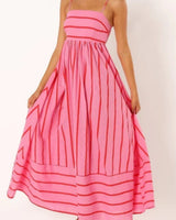 Floral Maxi Dress for Women – Romantic Sleeveless Long Dress with Flattering Fit for Garden Parties and Outdoor Events 5