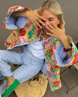 Women’s Elegant Floral Jacket - Yrsa 2