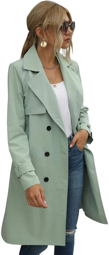 French Chic Long Cardigan – Stylish Layer for Transitional Weather 6