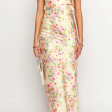 Gabriella Yellow Bloom Maxi Dress 2