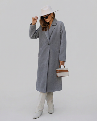 Trench Coat – Stylish Mid-Long Design for Work and Casual Wear