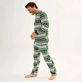 Gingerbread Man Vintage Print Christmas Pajamas Family Set 2025 New Year Men Women Kids Baby Gog Clothes Xmas Home Loungewear 4