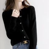 Gisela Cardigan | Soft Button-Up Cashmere Cardigan 0