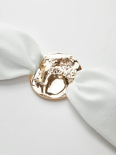 Gold Detail Three-piece Bikini With Cover-Up set 7