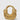 Golden Twisted Hoop Bag 1