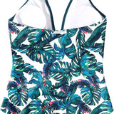 Halter Neck Backless V-Neck Swimsuit for Women 7