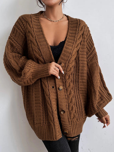 Hearthside Cable Knit Slouch Cardigan 4