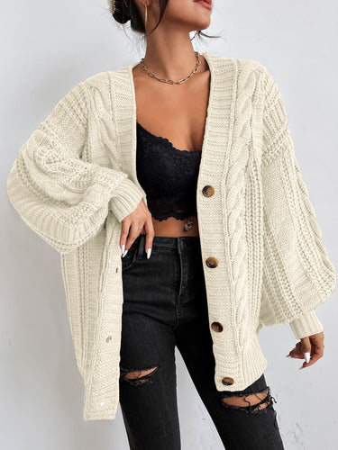Hearthside Cable Knit Slouch Cardigan 6