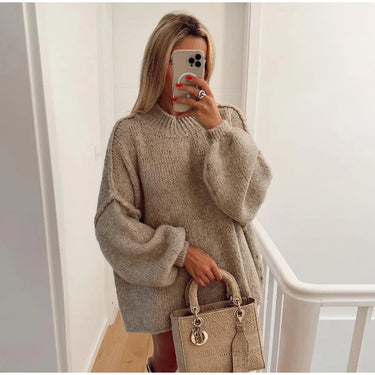 Heidi - Fluffy Oversized Knit Sweater 3