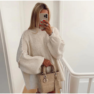 Heidi - Fluffy Oversized Knit Sweater 4