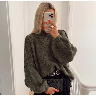 Heidi - Fluffy Oversized Knit Sweater 5